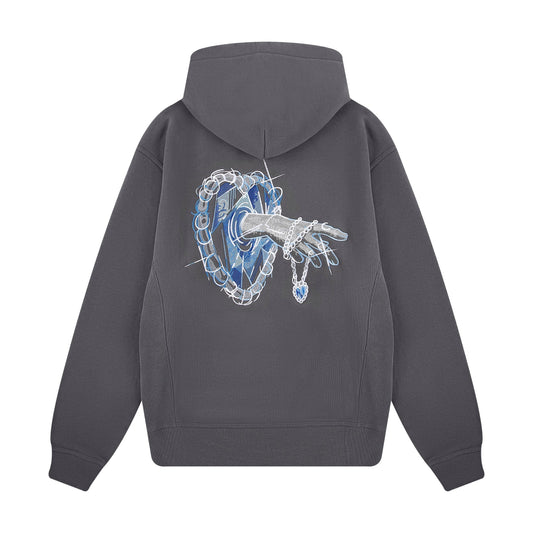 "titanic" Hoodie grey