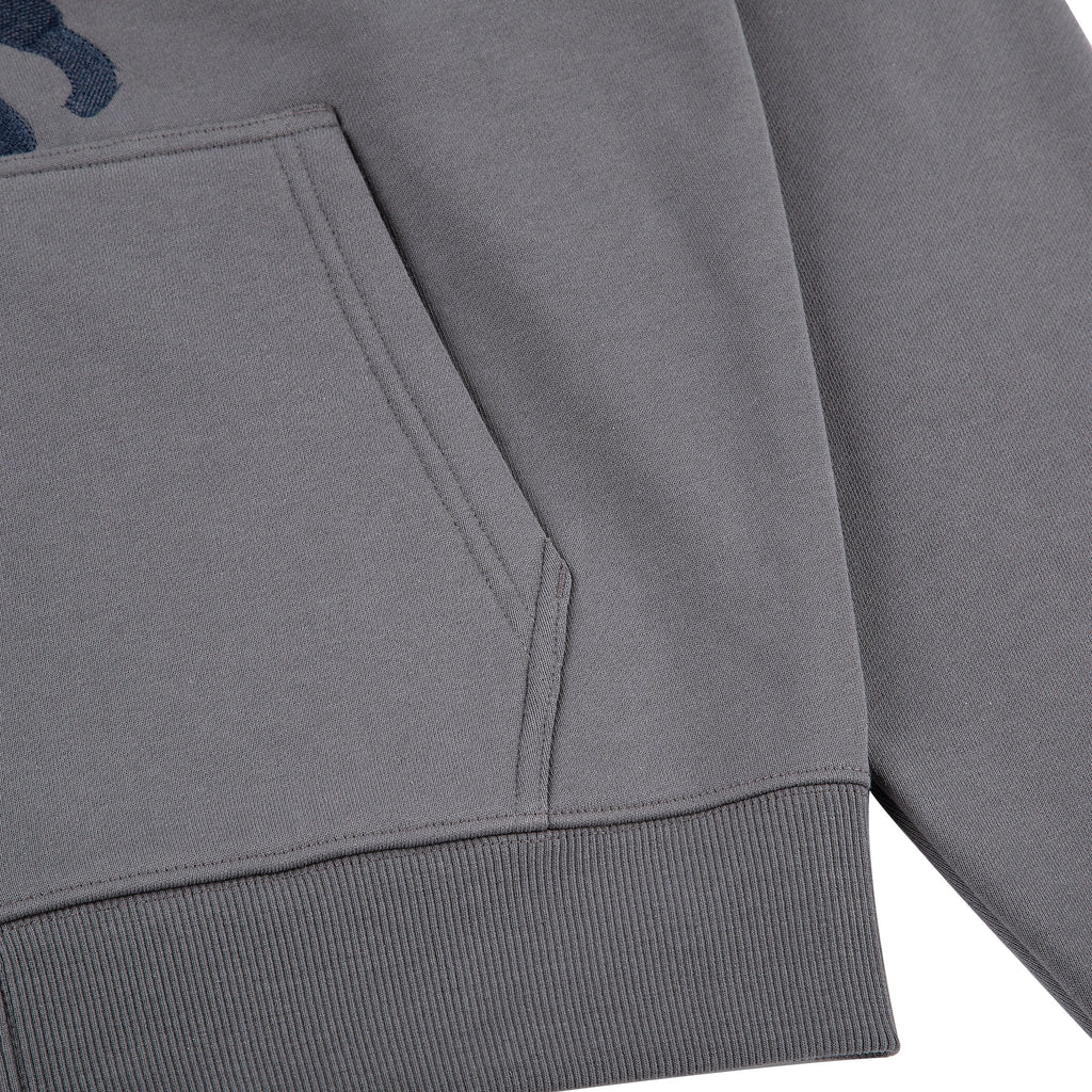 "riot" Zip Up grey