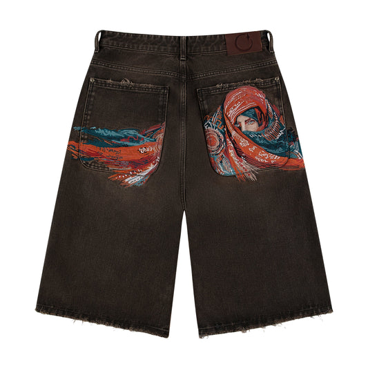 "yasmin v3" Jorts brown